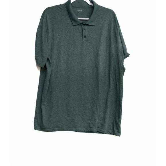 Old Navy Mens Heather Green Polo Shirt Size XXL - Picture 1 of 8